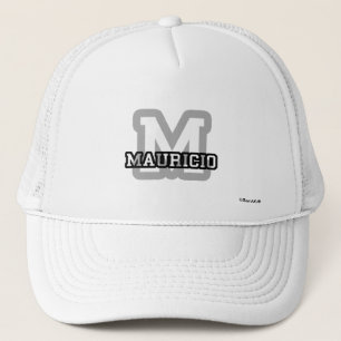 M ist für Mauricio Truckerkappe