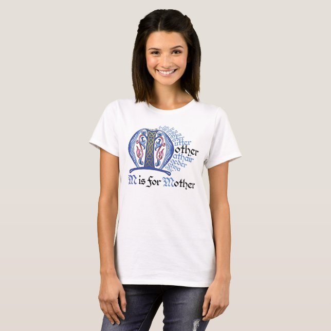 M ist für Mutter T - Shirt (Vorne ganz)