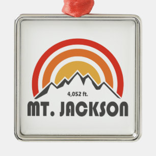 M. Jackson New Hampshire Ornament Aus Metall