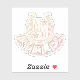 M&M Cycles Decal Aufkleber