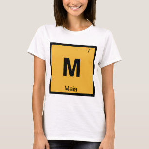 M - Maia Plejaden Chemie Periodensystem T-Shirt