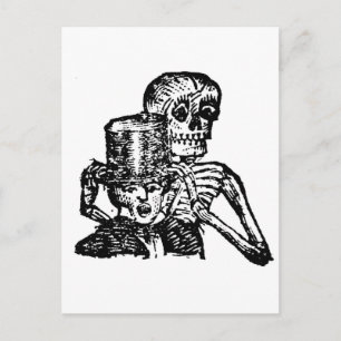 M. Manilla. Periodische Illustration c. 1800 Postkarte