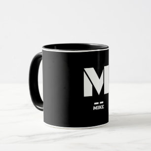 M(Mike) NATO Phonetischer Alphabet & Morse Code Tasse