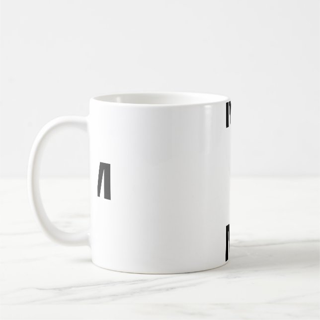 M Monogram Coffee Tasse (Links)