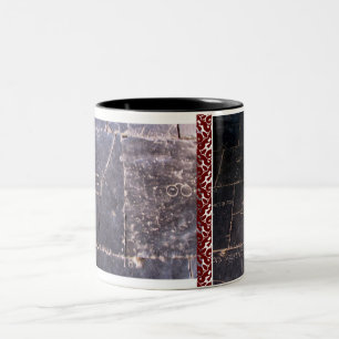 m Niederlande Ledger Stone Mug 2 Zweifarbige Tasse