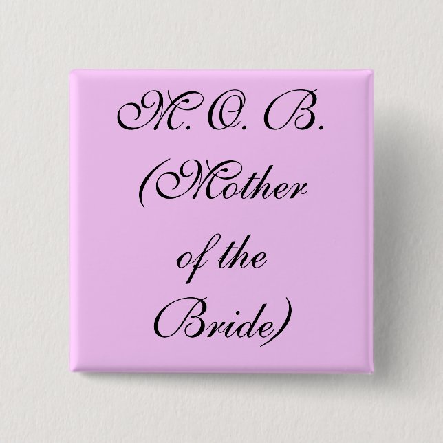 M.O.B. Knopf Button (Vorderseite)