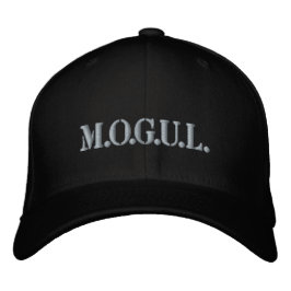 M.O.G.U.L BESTICKTE BASEBALLKAPPE