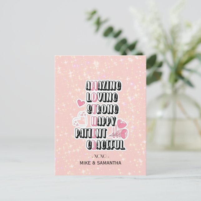 M.O.T.H.E.R. - Ein Tribut an Mamas Postkarte (Stehend Vorderseite)