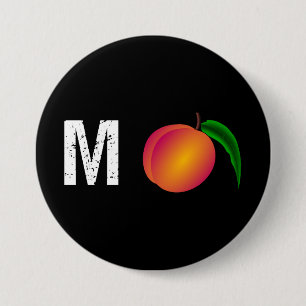 M-Peach Impeach Anti-Trump Button