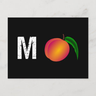 M-Peach Impeach Anti-Trump Postkarte