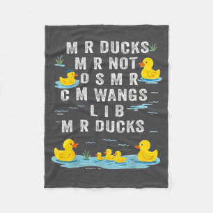 M R Enten M R Nicht O S M R Cm Wangs Lib M R Enten Fleecedecke