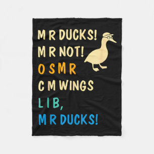 M R Enten M R Nicht O S M R Cm Wangs Lib M R Enten Fleecedecke
