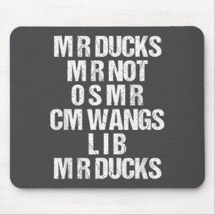 M R Enten M R Nicht O S M R Cm Wangs Lib M R Enten Mousepad