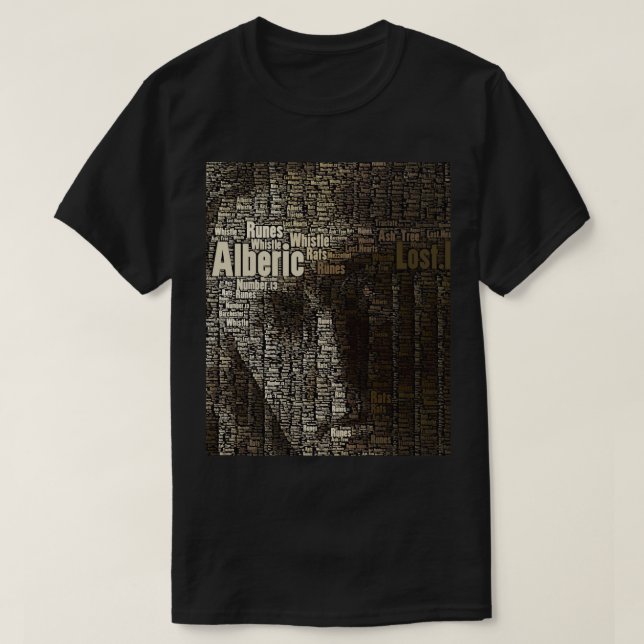 M R James - Antiquar (in Worten..) T-Shirt (Design vorne)