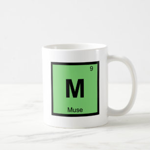 M - Regelmäßiges Kennzeichen der griechischen Chem Kaffeetasse