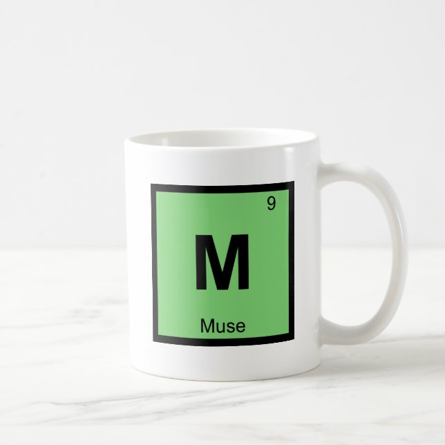 M - Regelmäßiges Kennzeichen der griechischen Chem Kaffeetasse (Rechts)