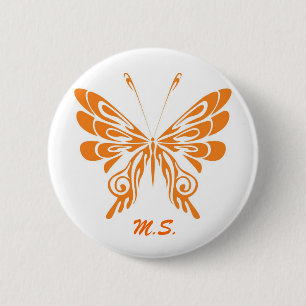 M.S. Schmetterling Button