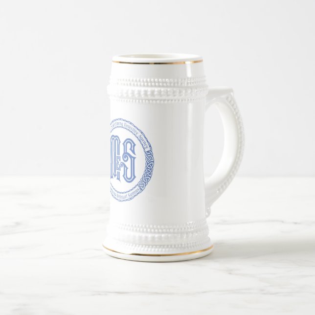 M&S Stein Bierglas (VorderseiteRechts)