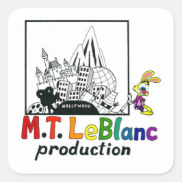 M.T. LeBlanc Productions Logo Aufkleber