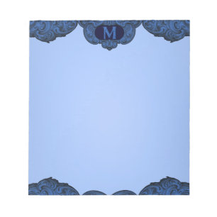 M - The Falck Alphabet (Blue) Notizblock