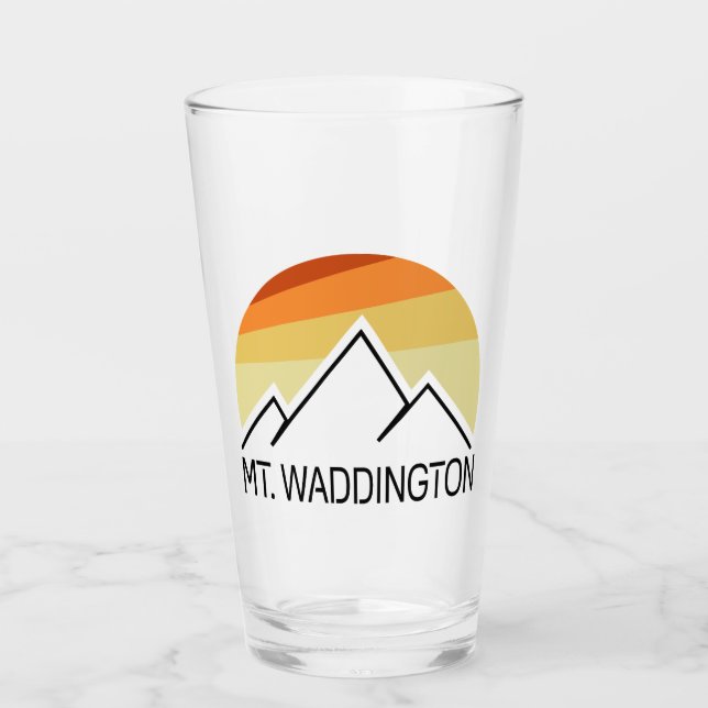 M. Waddington British Columbia Retro Glas (Vorderseite)