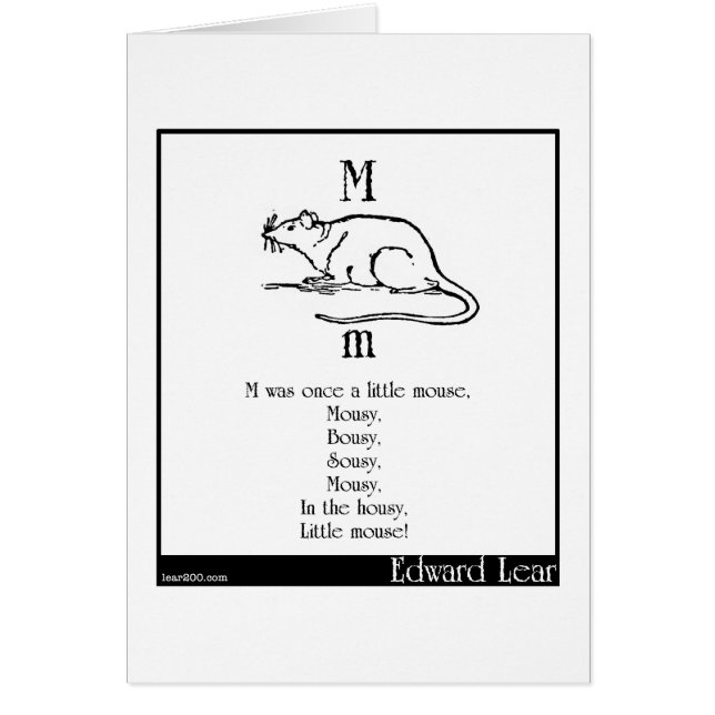 M war einmal eine kleine Maus (Vorne)