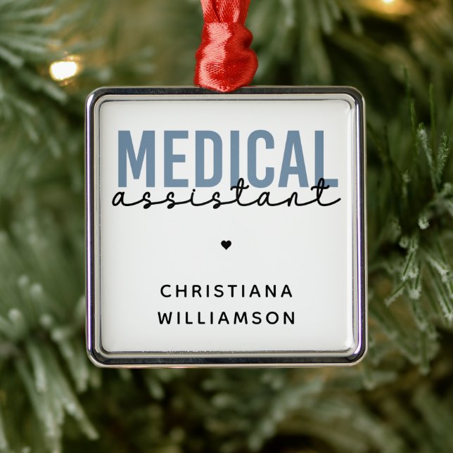 MA | Klinischer Assistent Ornament Aus Metall (Baum)