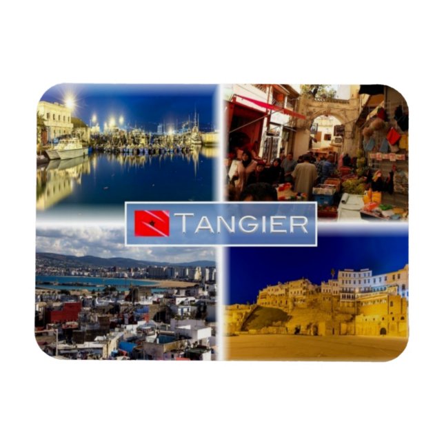 MA Marocco - Tanger - Magnet (Horizontal)