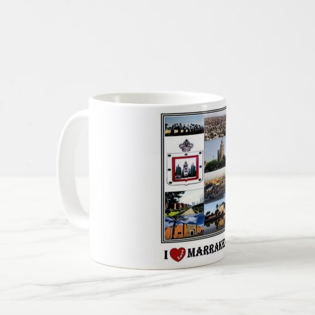 MA Marokko - Marrakesch - Tasse des Kaffees (Vorderseite Links)