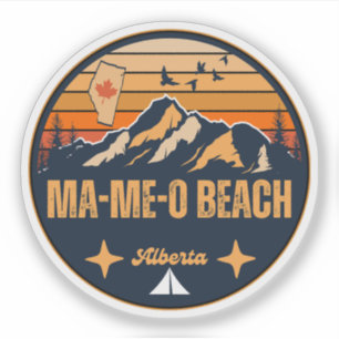 Ma-Me-O Beach, Alberta Aufkleber