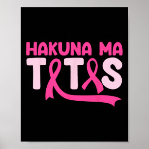 Ma Tatas Brustkrebs Sensibilisierung für Pink Ribb Poster