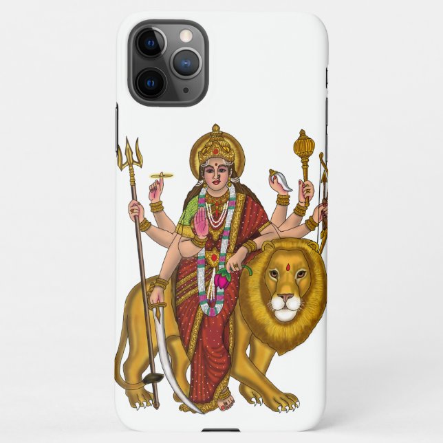 Maa Durga Phone Case iPhone Hülle (Rückseite)