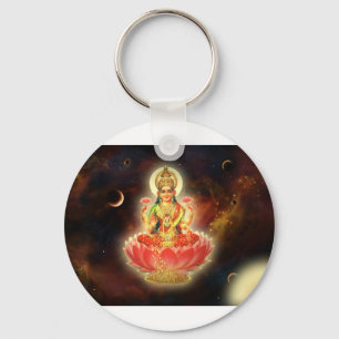 Maa Maha Lakshmi Devi Laxmi Göttin des Reichtums Schlüsselanhänger