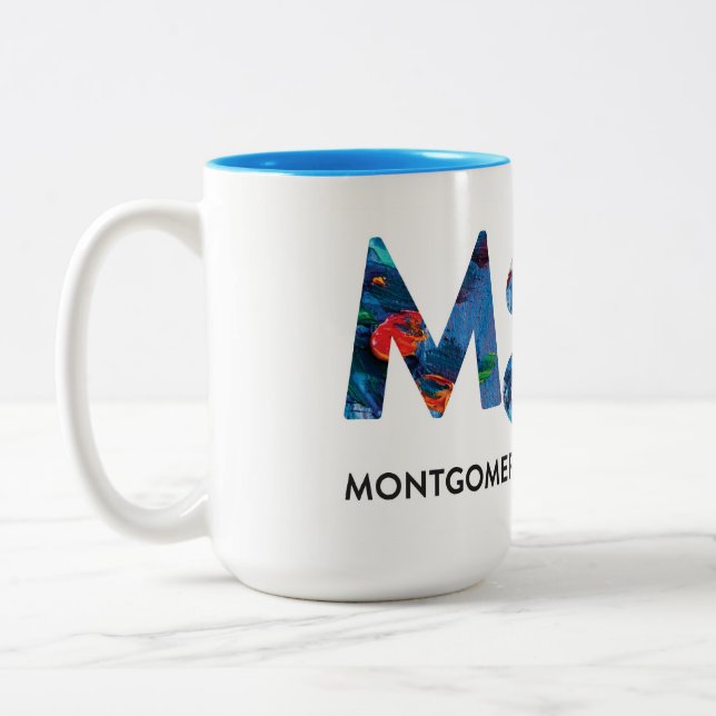 MAA-Tasse Zweifarbige Tasse (Links)