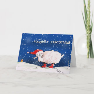 Määähry Christmas Feiertagskarte