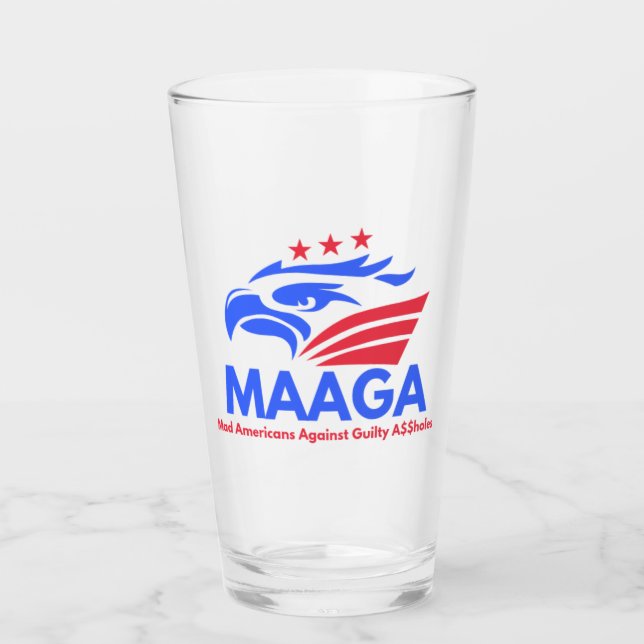 Maaga Beer Glass Glas (Vorderseite)