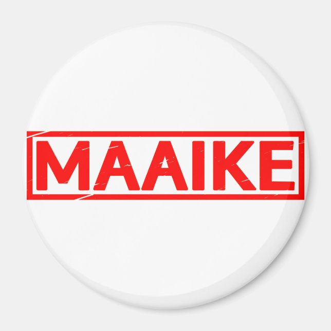Maaike Briefmarke Magnet (Vorne)