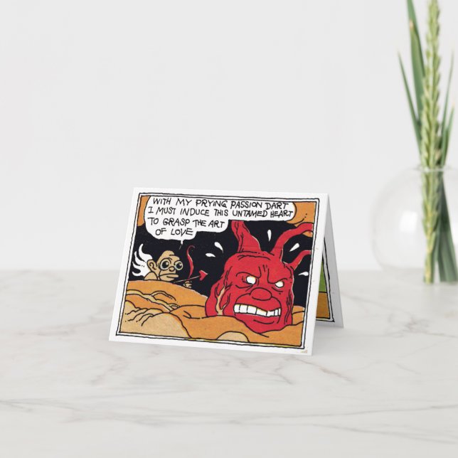 Maakies Valentine Card Feiertagskarte (Vorderseite)