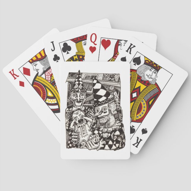 Maaking of the man by spielkarten (Rückseite)