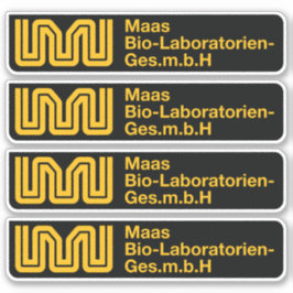 Maas Biolabs (Neuromancer) Aufkleber