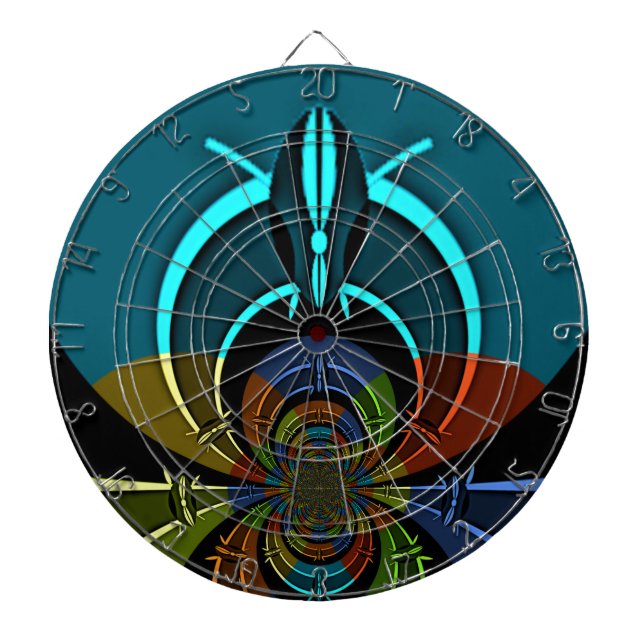 Maasai Colors Hakuna Matata Dartscheibe (vorne)