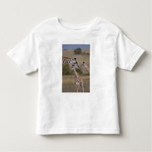 Maasai Giraffe (Giraffe Tippelskirchi) Kleinkind T-shirt
