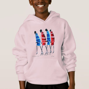 Maasai-Kunst: Street Style kultureller Mode-Mome Hoodie