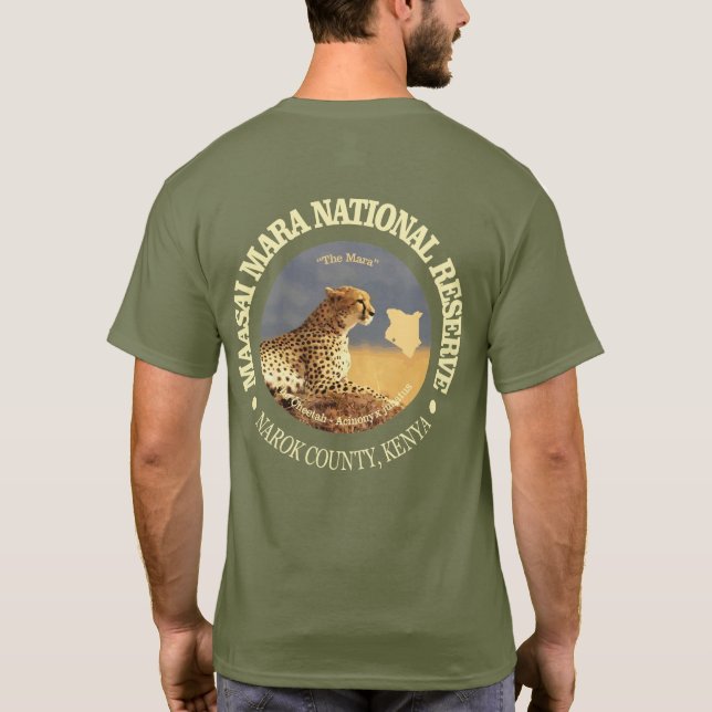 Maasai Mara National Reserve T-Shirt (Rückseite)