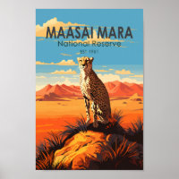 Maasai Mara Nationalpark Geparkprojekt des Paradie
