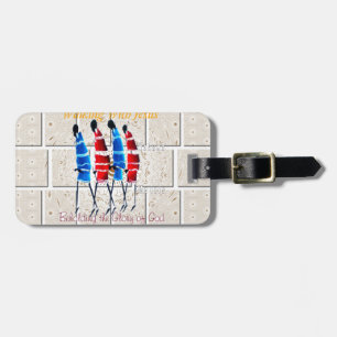 Maasai Morans Christlich Art Print Gepäckanhänger