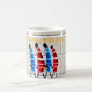 Maasai Morans Christlicher Kunstdruck Tasse