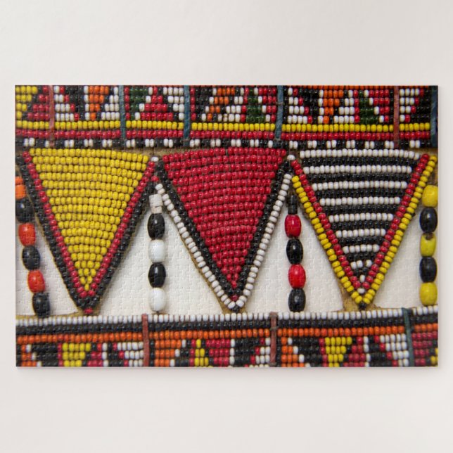 Maasai-Stammbaum Puzzle (Horizontal)