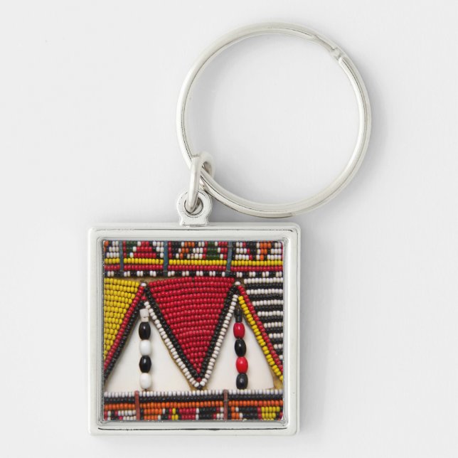 Maasai-Stammbaum Schlüsselanhänger (Vorne)