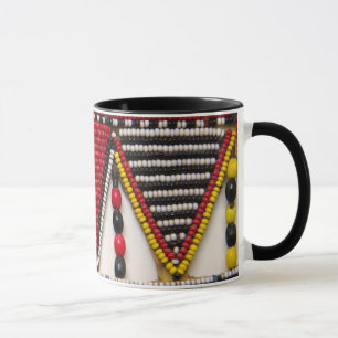 Maasai-Stammesperlenarbeit Tasse